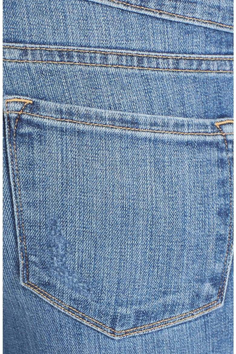 Denim 'Le Skinny de Jeanne' Destroyed Jeans, Alternate, color, KITTYHAWK
