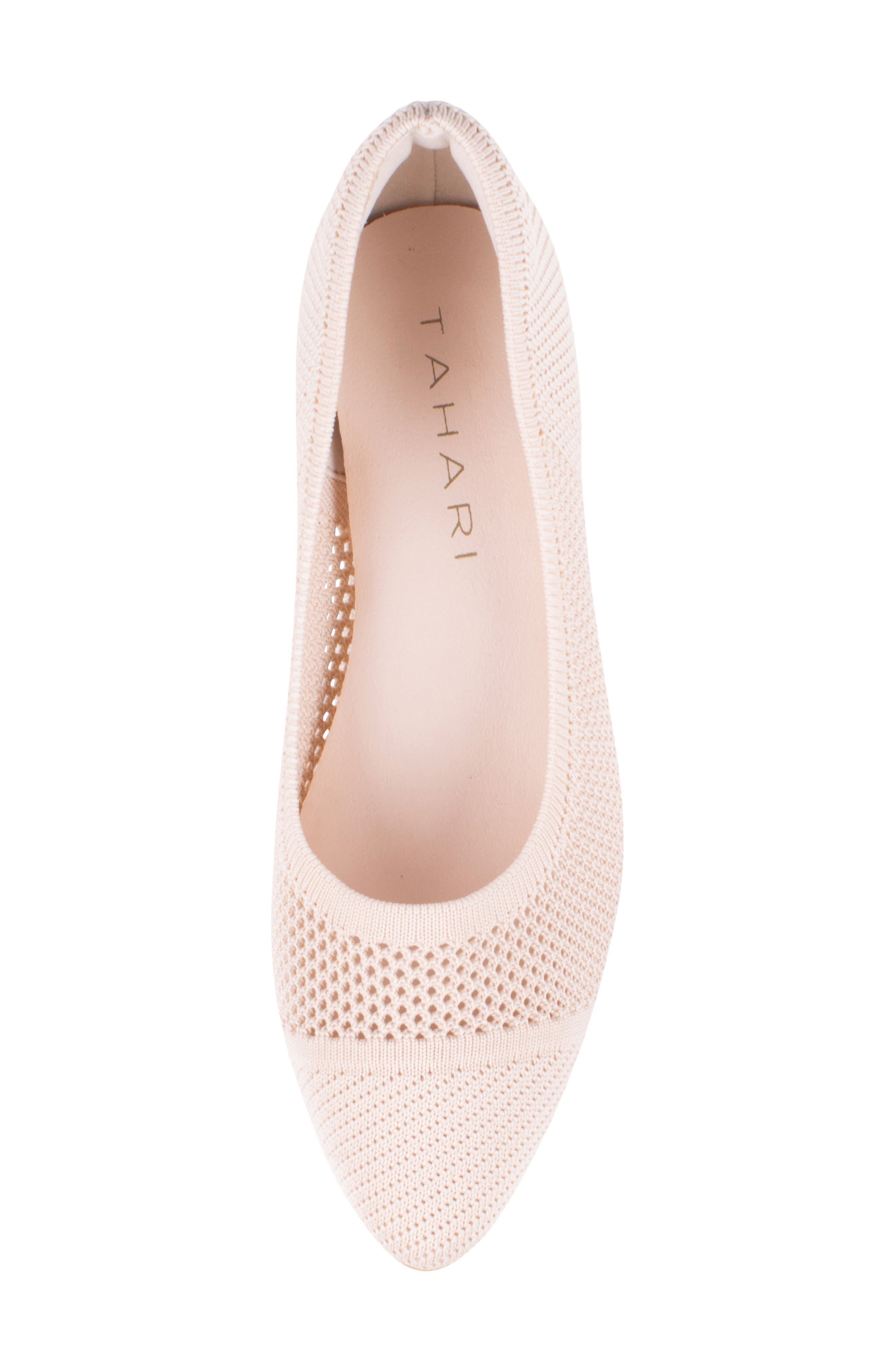 Basilica Cap Toe Pump, Alternate, color, NATURAL