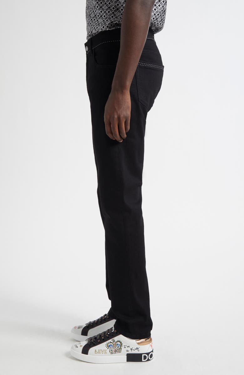Dolce&Gabbana Stretch Cotton Pants, Alternate, color, S9001 Variante Abbinata