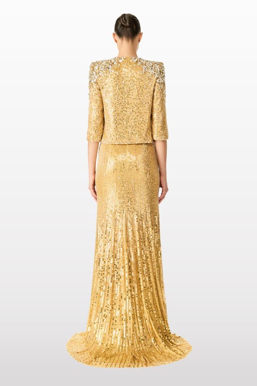 Jenny Packham Gaia Jacket In Multi