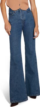 Favorite Daughter The Valentina Super High Waist Flare Jeans