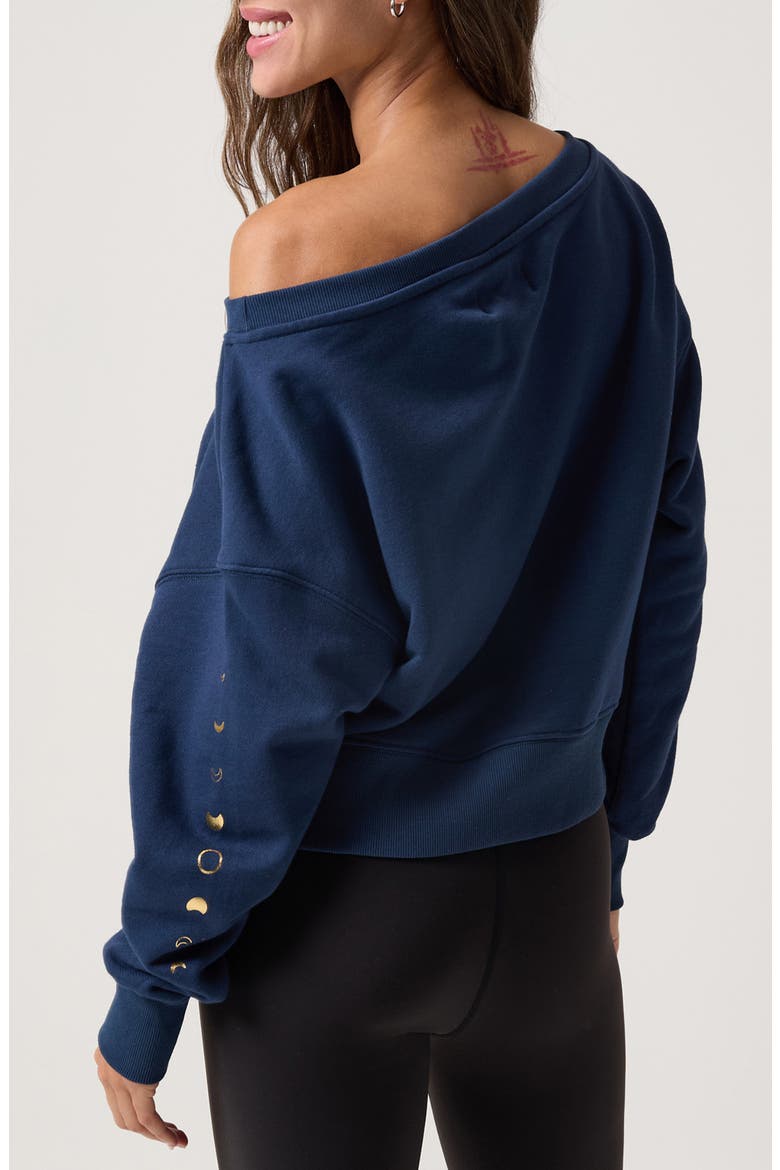 Lunar La Vida 2.0 Sweatshirt, Alternate, color, INDIGO