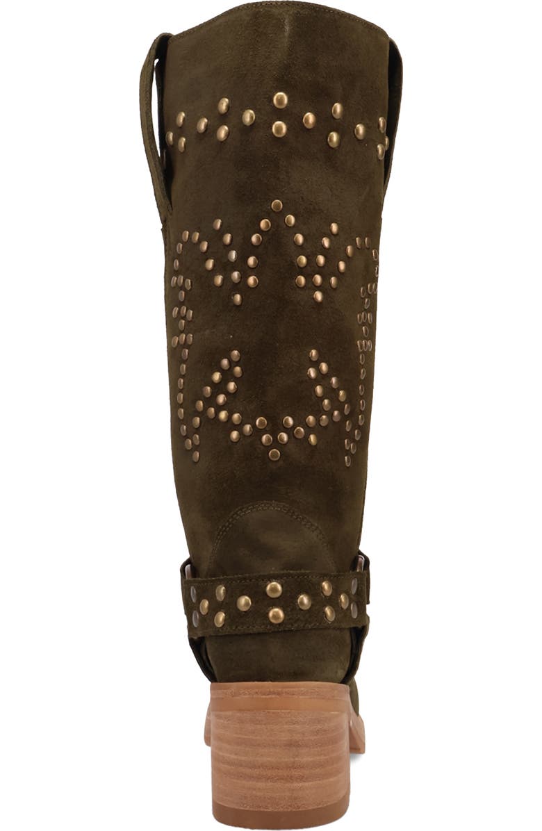 Dingo Troubadour Platform Boot, Alternate, color, Olive