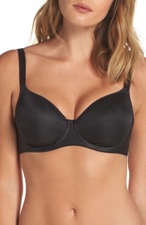 Fantasie Seamless Underwire Balconette Bra in Black at Nordstrom, Size 32Ff