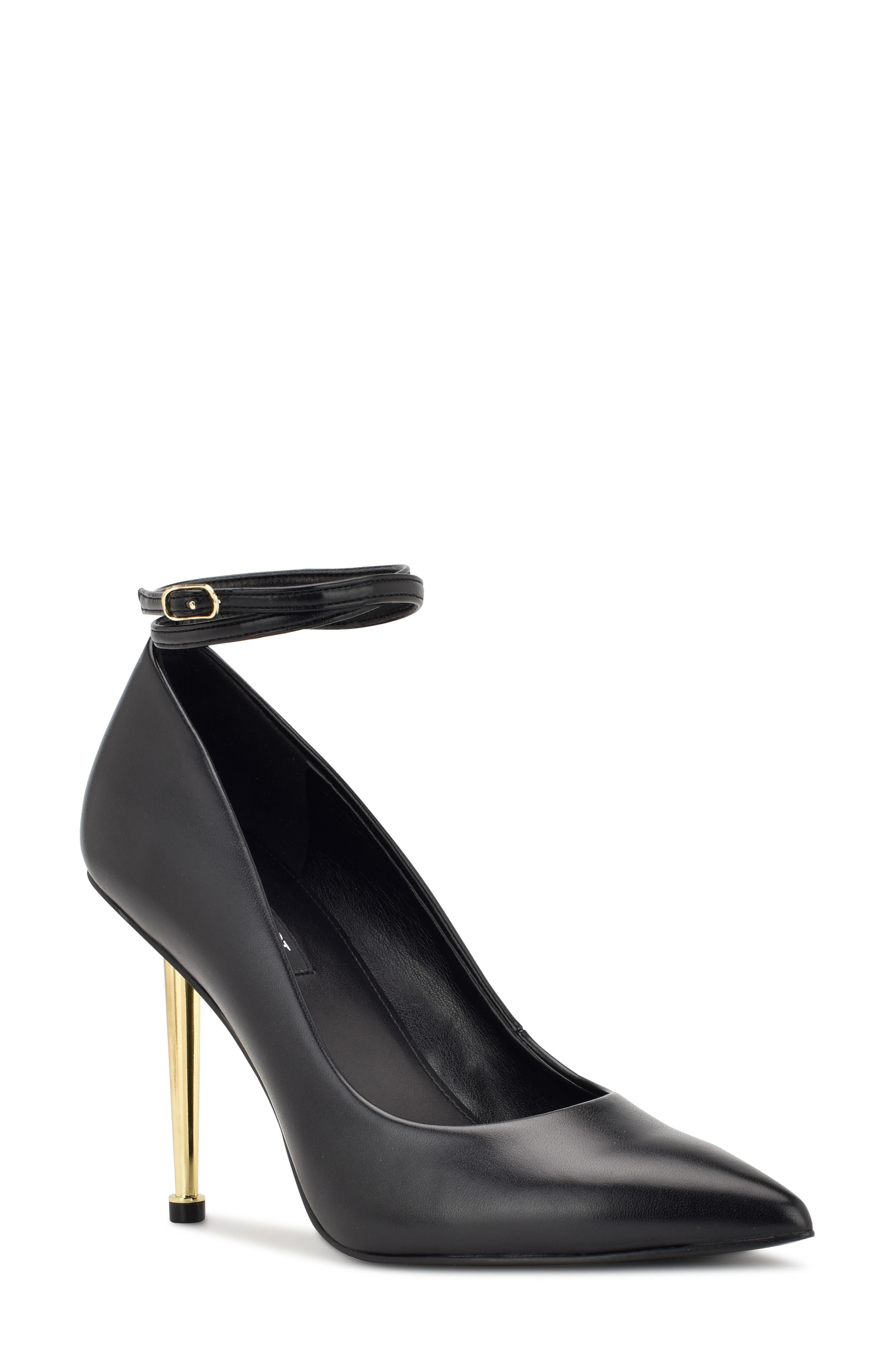 Nine West Trevs Ankle Strap Pointed Toe Pump, Main, color, 