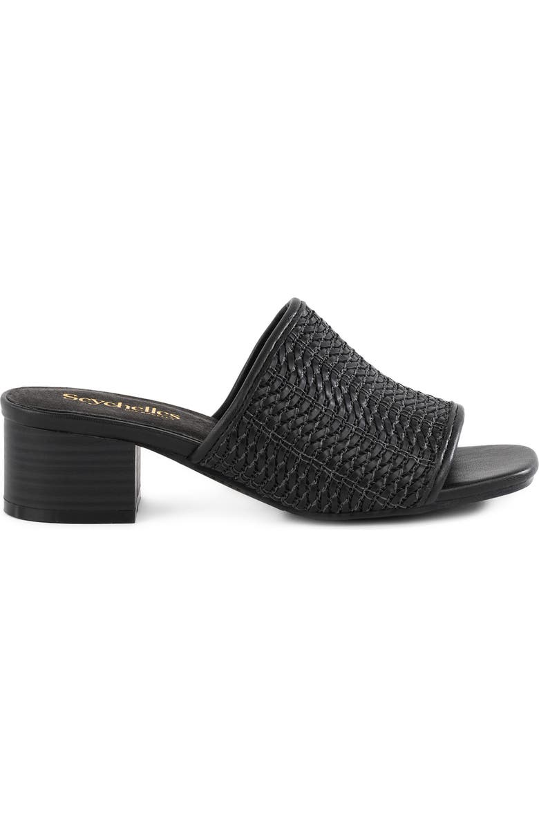 Seychelles Pepper Slide Sandal, Alternate, color, Black
