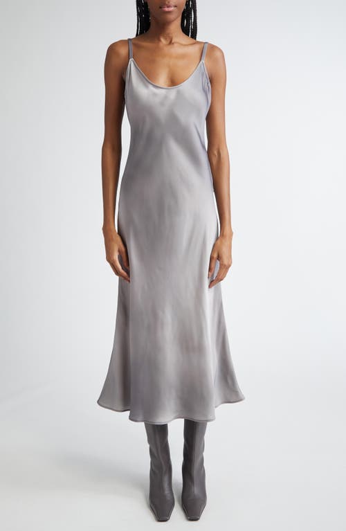 ACNE STUDIOS ACNE STUDIOS DARMA OMBRÉ SATIN SLIPDRESS