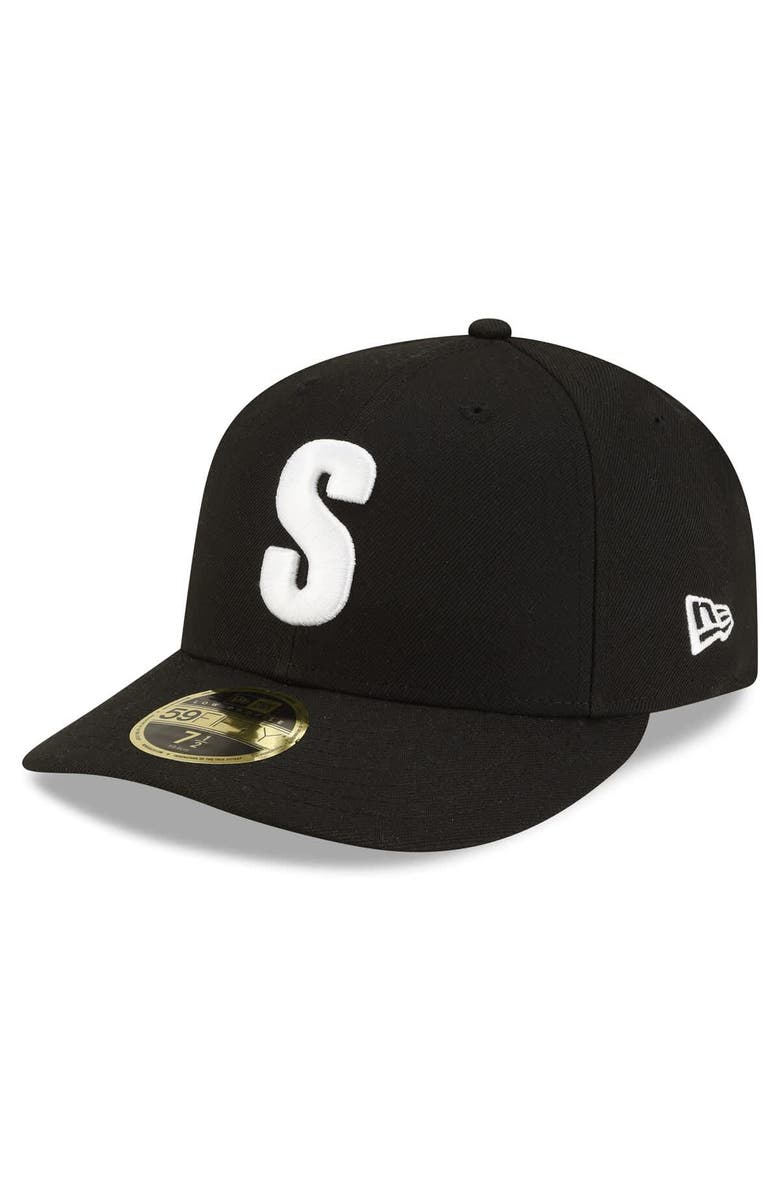 New Era Men's New Era Black Seattle Mariners Authentic Collection Low Profile 59FIFTY Fitted Hat, Main, color, Black