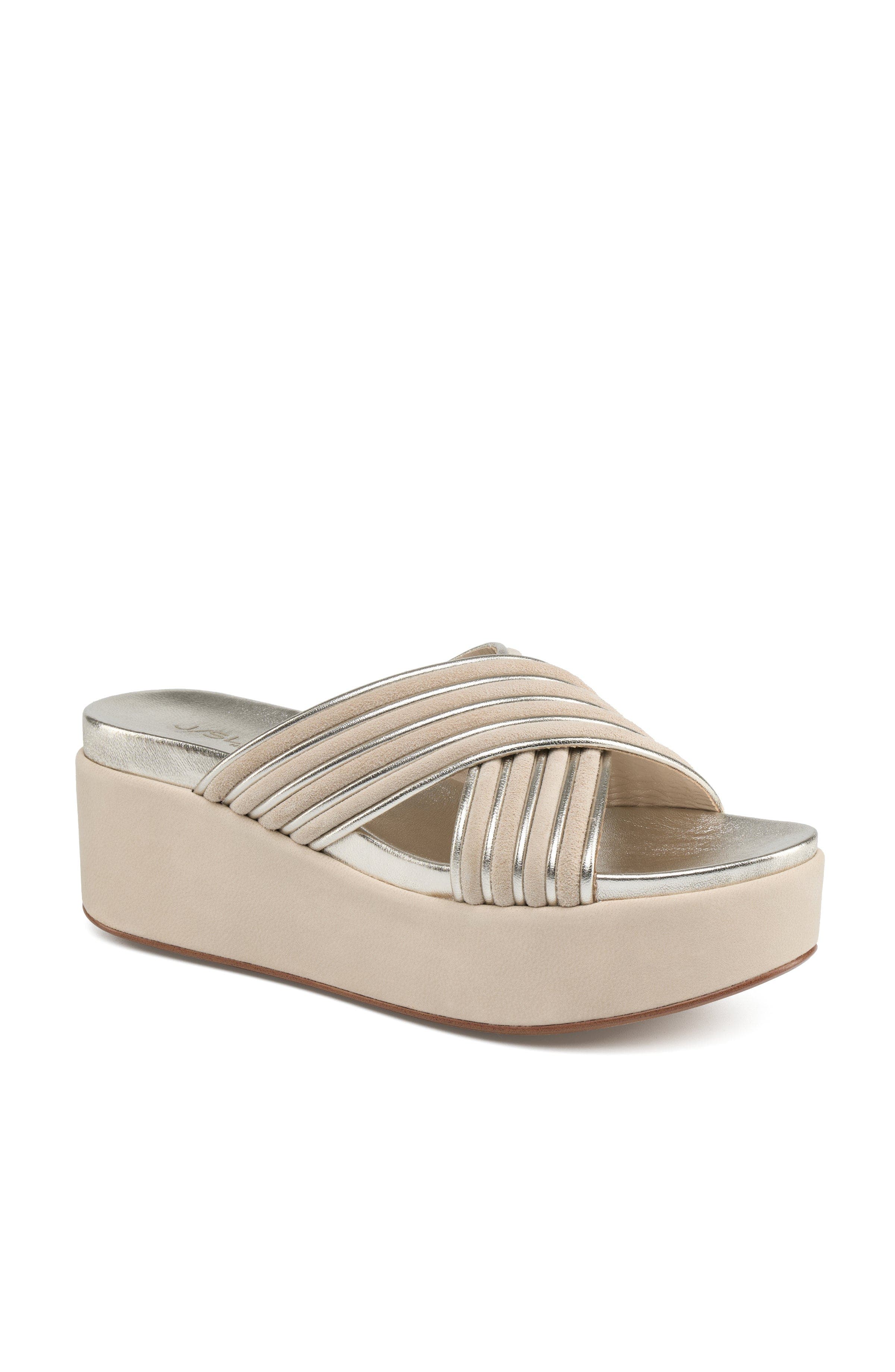 ZZDNU JSlides Footwear Quiana Sandal, Main, color, Sand Light Gold
