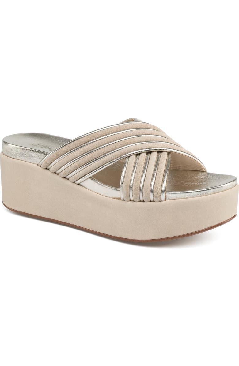 ZZDNU JSlides Footwear Quiana Sandal, Main, color, Sand Light Gold