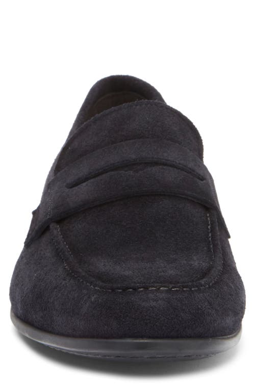 To Boot New York Merrill Penny Loafer In Camoscio Blue