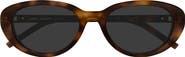 Saint Laurent 55mm Round Sunglasses