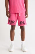 PURPLE BRAND Cotton Fleece Sweat Shorts