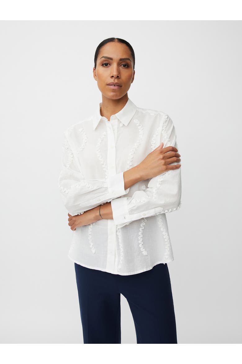 MaImma 100% Cotton Long Sleeve Shirt, Main, color, Jet Stream