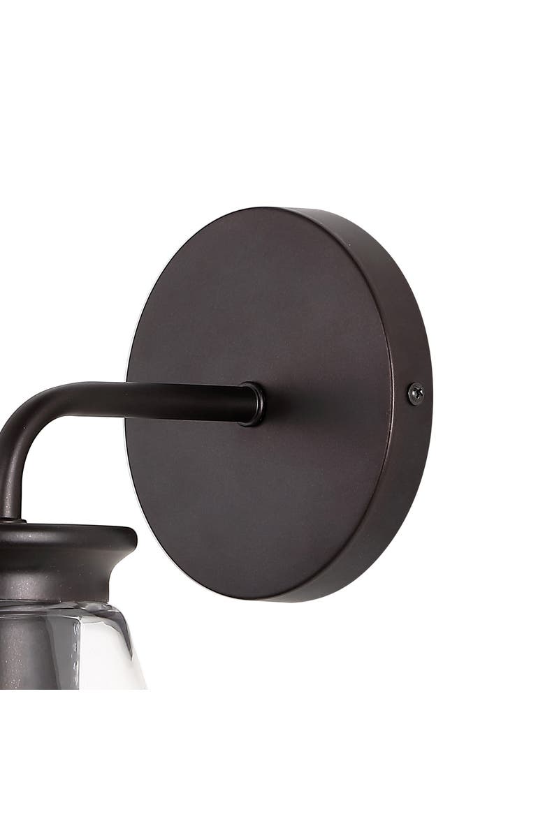 JONATHAN Y Kondo 1-Light Modern Farmhouse Iron LED Vanity, Alternate, color, 