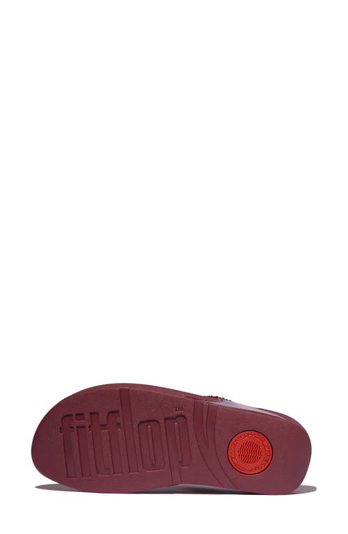 Fitflop Lulu Flip Flop In Luxe Plum