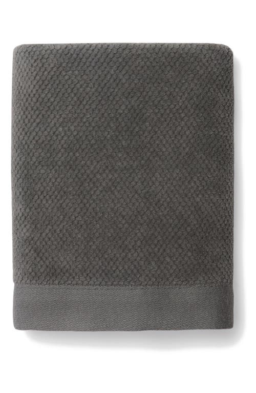 Sferra Canedo Nuovo Combed Cotton Wash Cloth In Charcoal