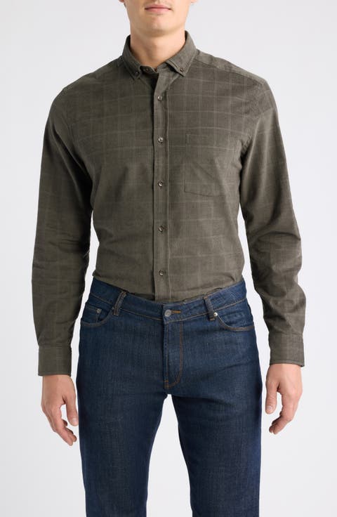 Sherwood Corduroy Button-Down Shirt