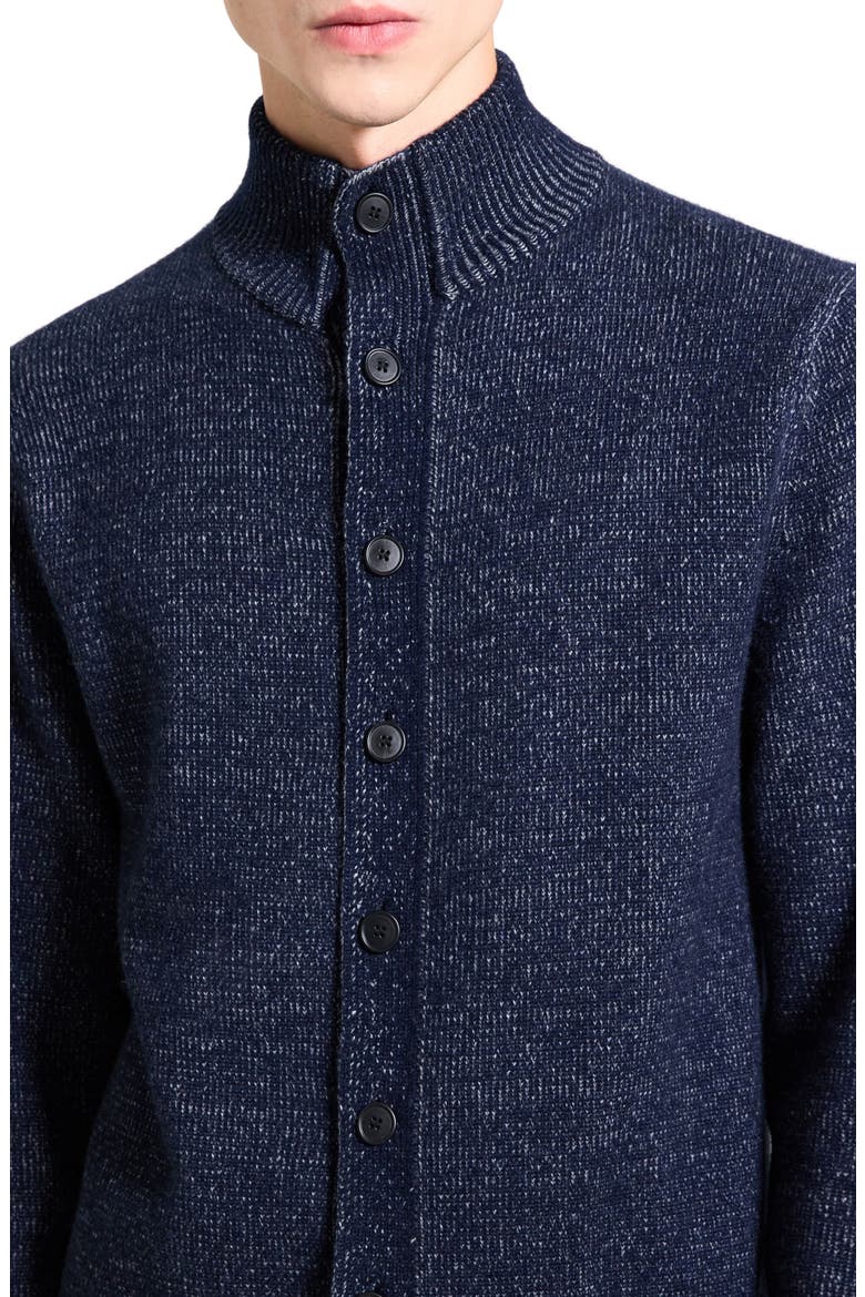 Wilfred Wool & Cashmere Cardigan, Alternate, color, BALTIC/ PEBBLE HEATHER
