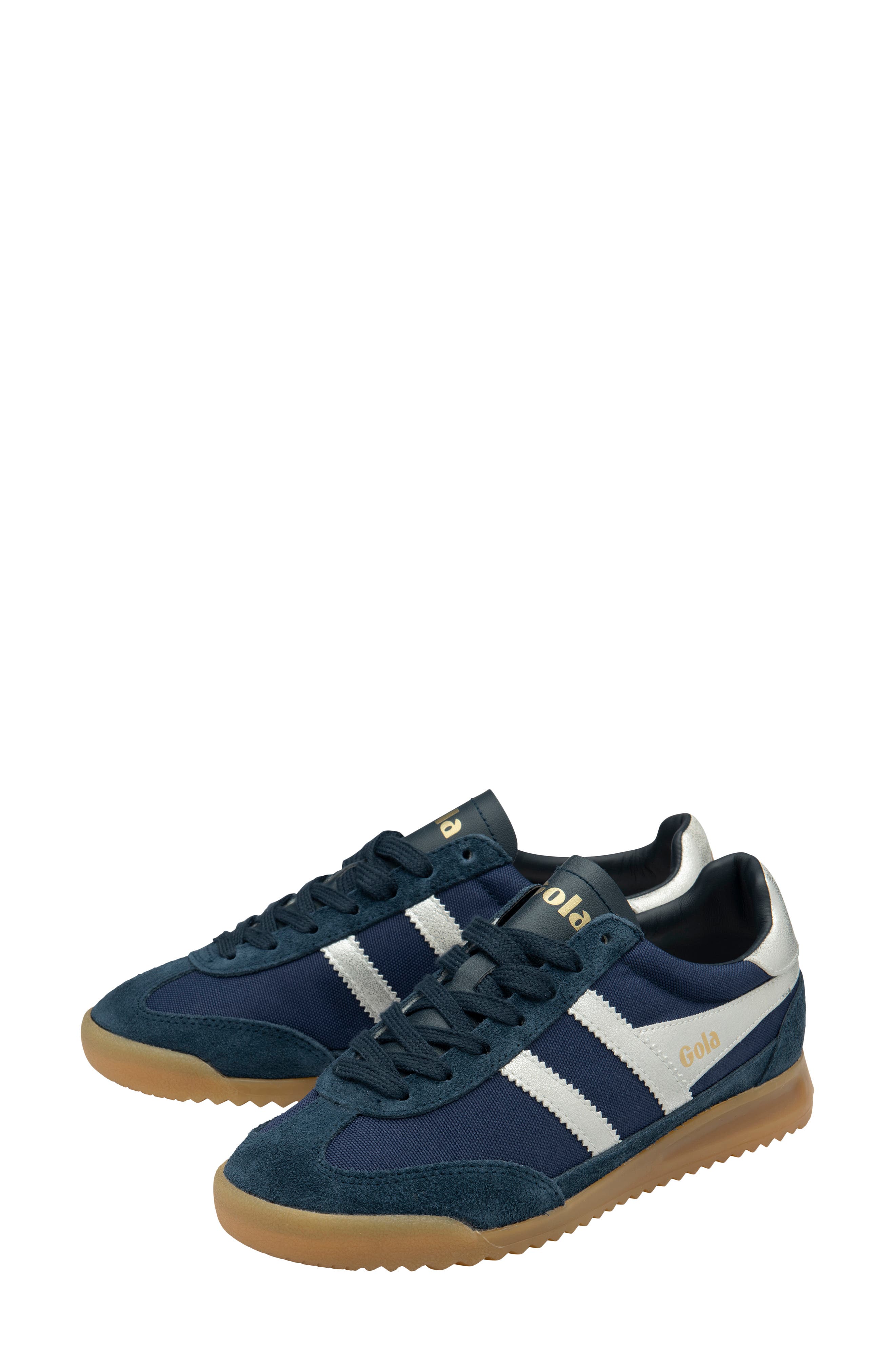 Gola Tornado Sneaker, Alternate, color, Navy/ Silver