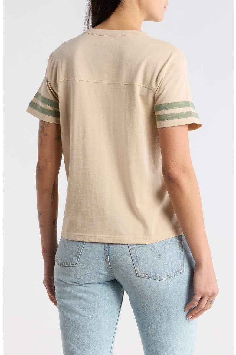 76 Varsity T-Shirt, Alternate, color, SAND