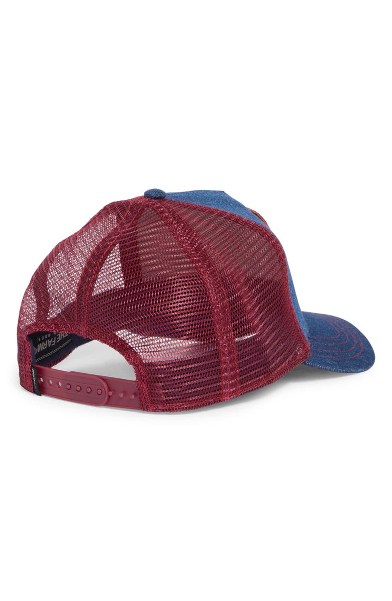 Goorin Bros. The Freedom Eagle Trucker Hat, Alternate, color, Navy