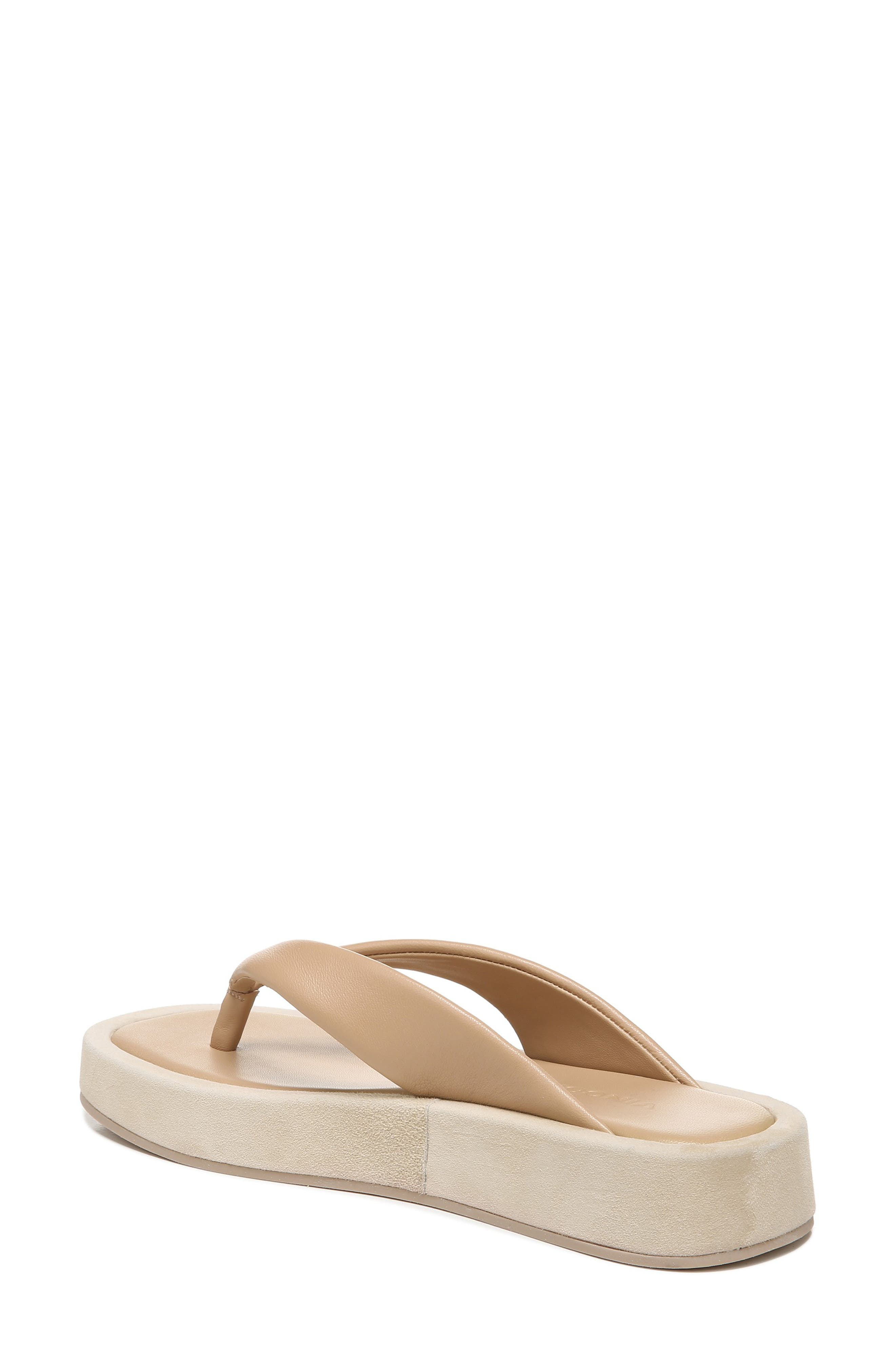 Nell Platform Flip Flop (Nordstrom Exclusive), Alternate, color, CAPPUCCINO