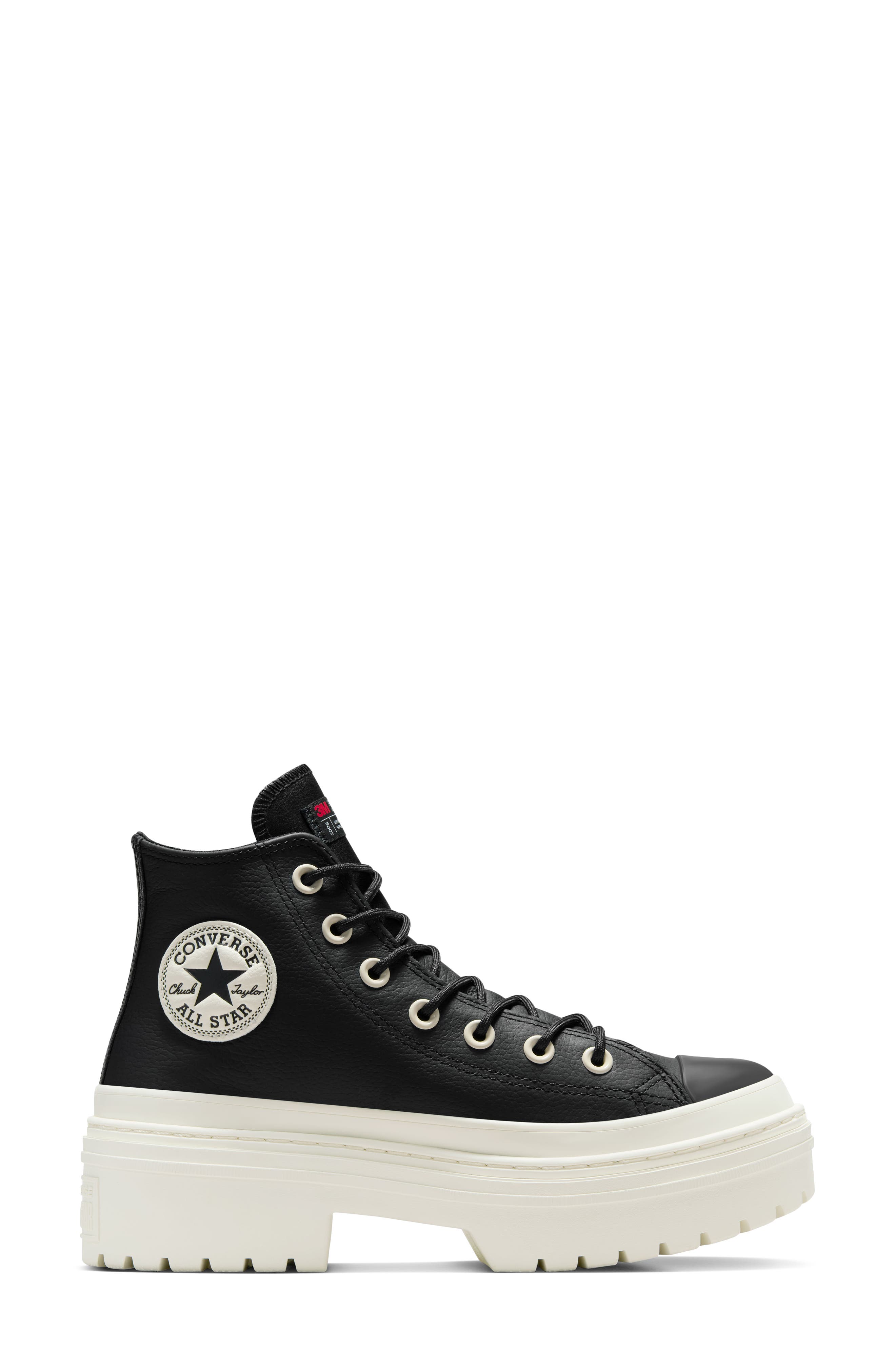 Converse Chuck Taylor<sup>®</sup> All Star<sup>®</sup> Waterproof Lugged High Top Sneaker, Alternate, color, 