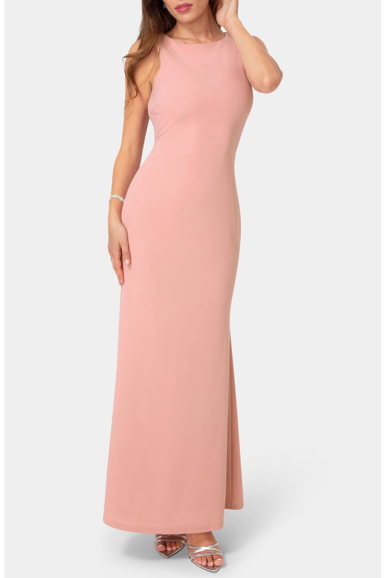 Body-Con Dress, Main, color, ROSE
