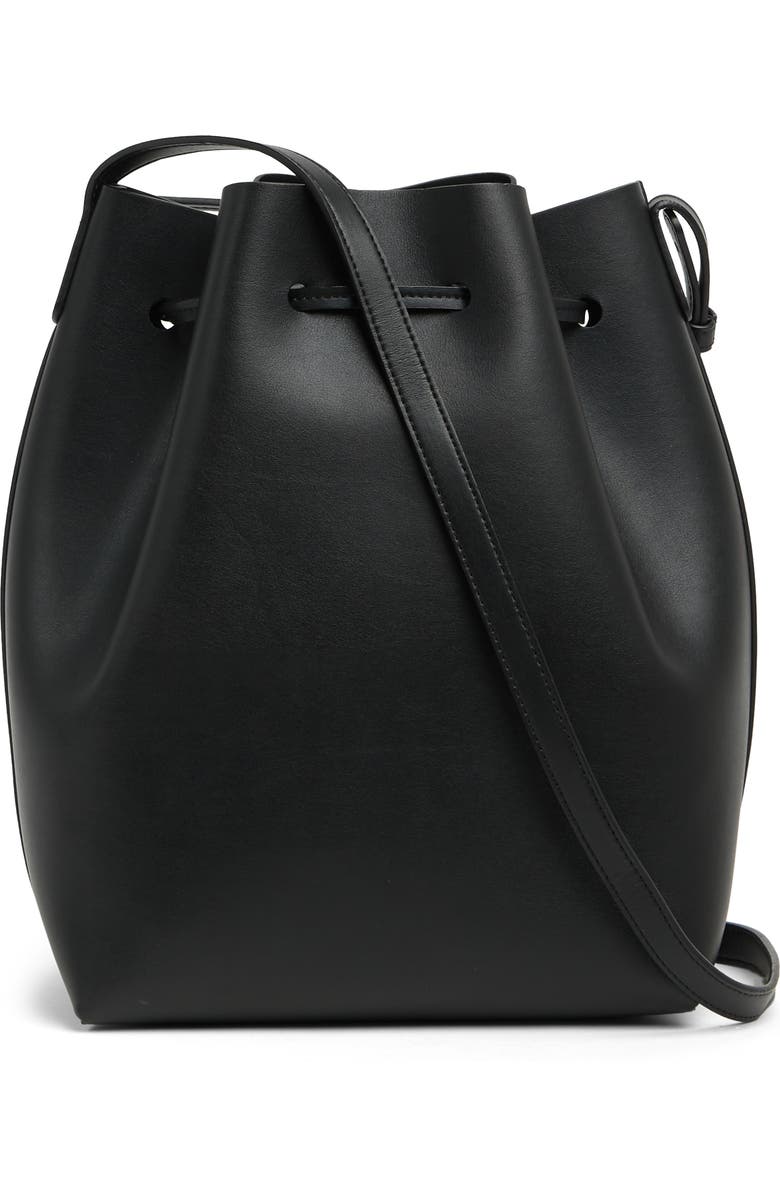 Mansur Gavriel Leather Bucket Bag, Alternate, color,