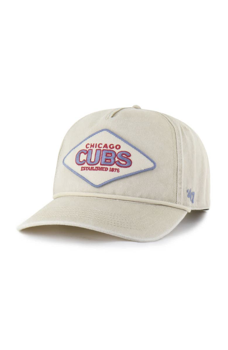 
47 Men
s 
47 Khaki Chicago Cubs Cairn Hitch Adjustable Hat, Alternate, color, Khaki