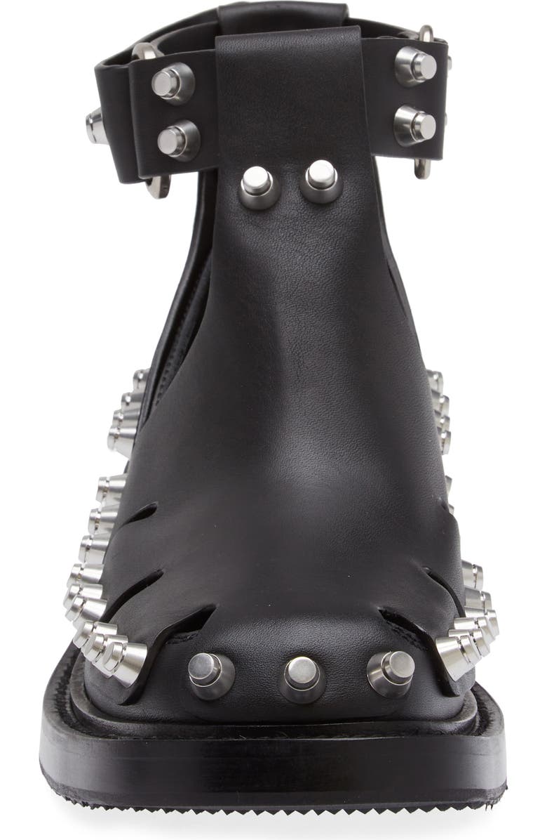 Alexander Wang Dixon Studded Cutout Bootie, Alternate, color,