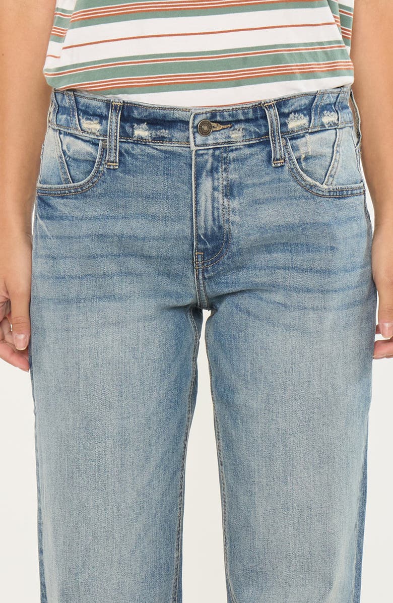 KanCan Irine Low Slung Baggy Straight Jeans, Alternate, color, 