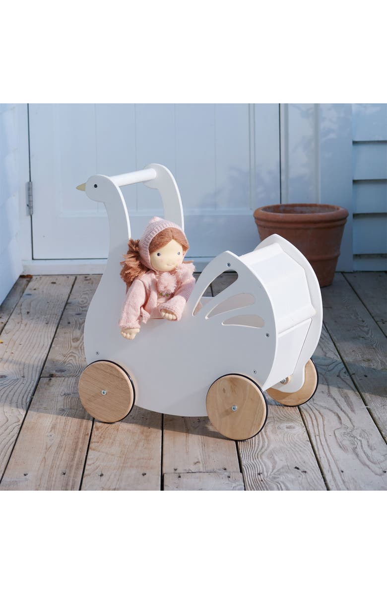 Tender Leaf Toys Sweet Dreams Wooden Play Stroller, Alternate, color, Multi