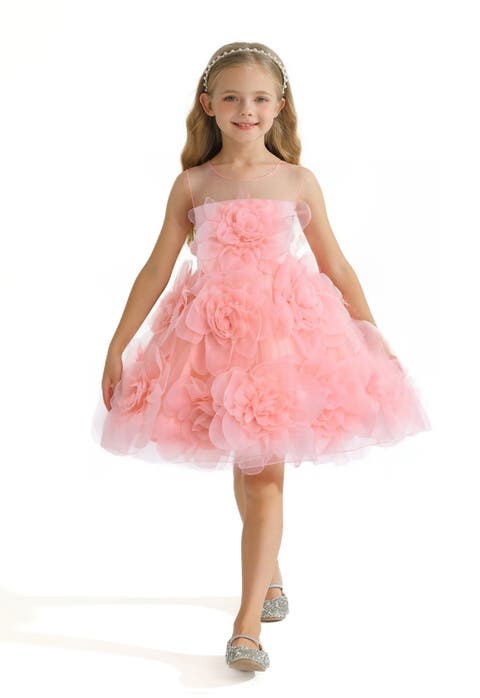 Floral Blooming Flowers Dress (Toddler & Little Kid)