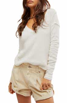 Free People Sail Away V-Neck Top