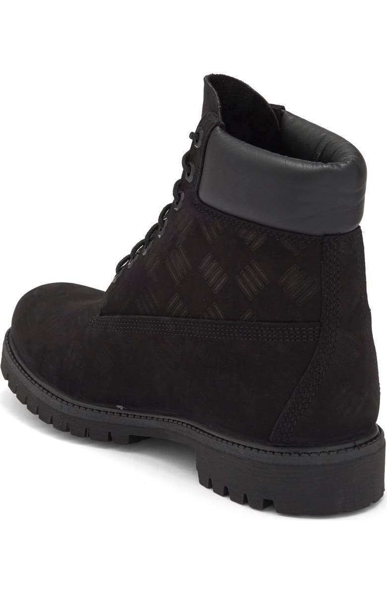 Timberland Premium 6-Inch Waterproof Patent Boot, Alternate, color, Black Nubuck Emboss