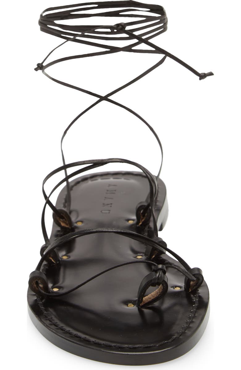 AMANU Style 10 Serengeti Strappy Ankle Tie Sandal, Alternate, color,