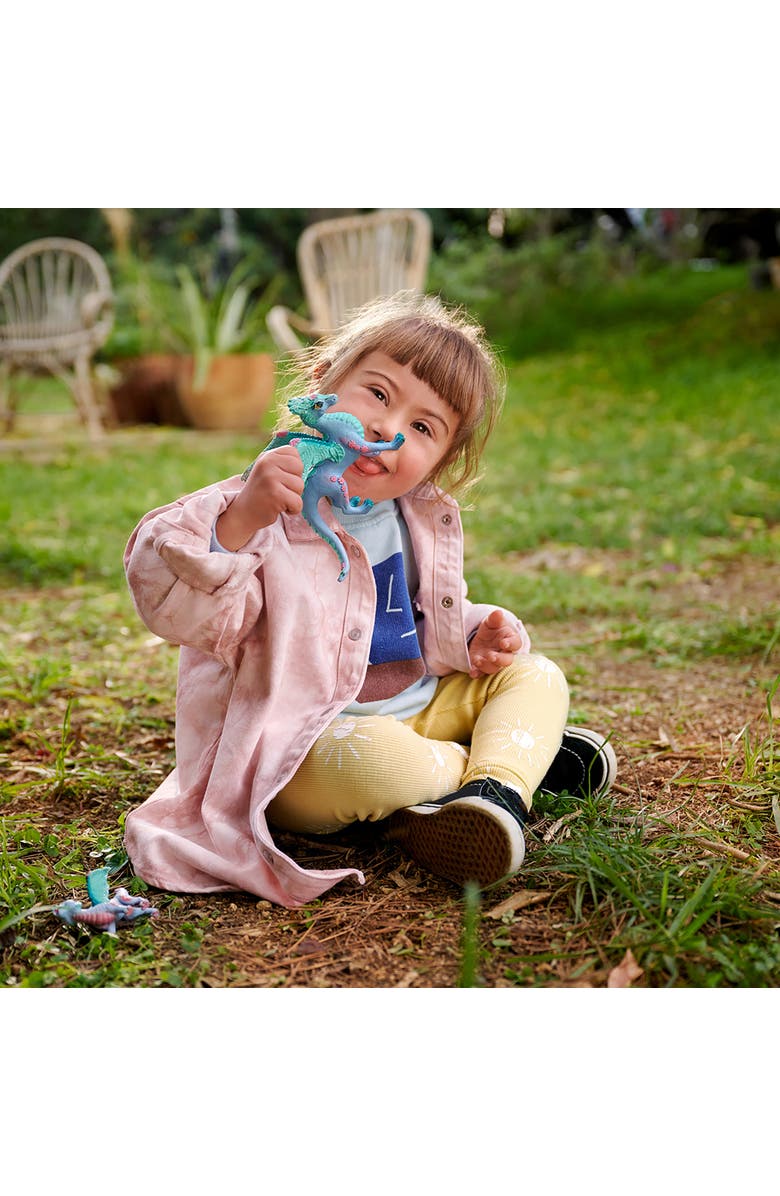 Schleich Bayala Blossom Dragon Mother & Child, 2 Figurines, Collectible, Kids, Alternate, color, 