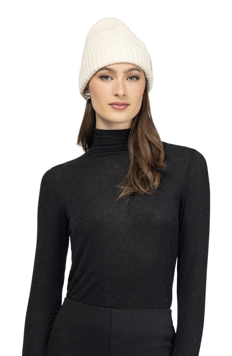 GORSKI Cashmere Knit Hat, Alternate, color, Ivory