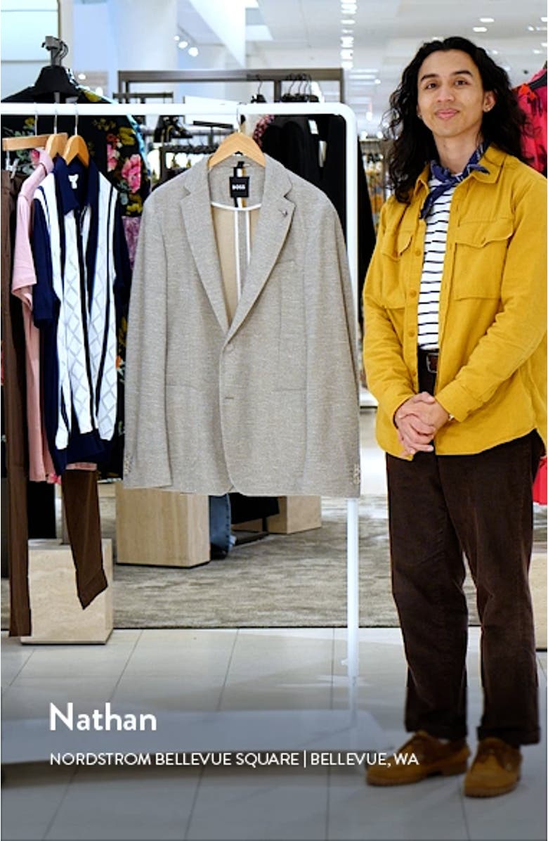 Hanry Mélange Double Knit Sport Coat, sales video thumbnail