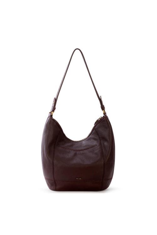 The Sak Sequoia Hobo Leather Bag In Brown