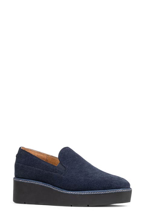 Wallis Platform Wedge Loafer (Women)