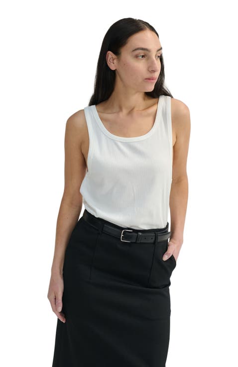 Relaxed Ribbed Tank Top