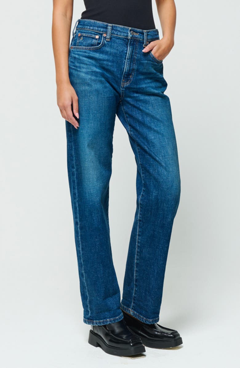 ÉTICA Tyler High Waist Straight Leg Jeans, Alternate, color,