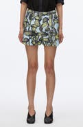3.1 Phillip Lim Ethereal Mushrooms Cotton & Silk Shorts