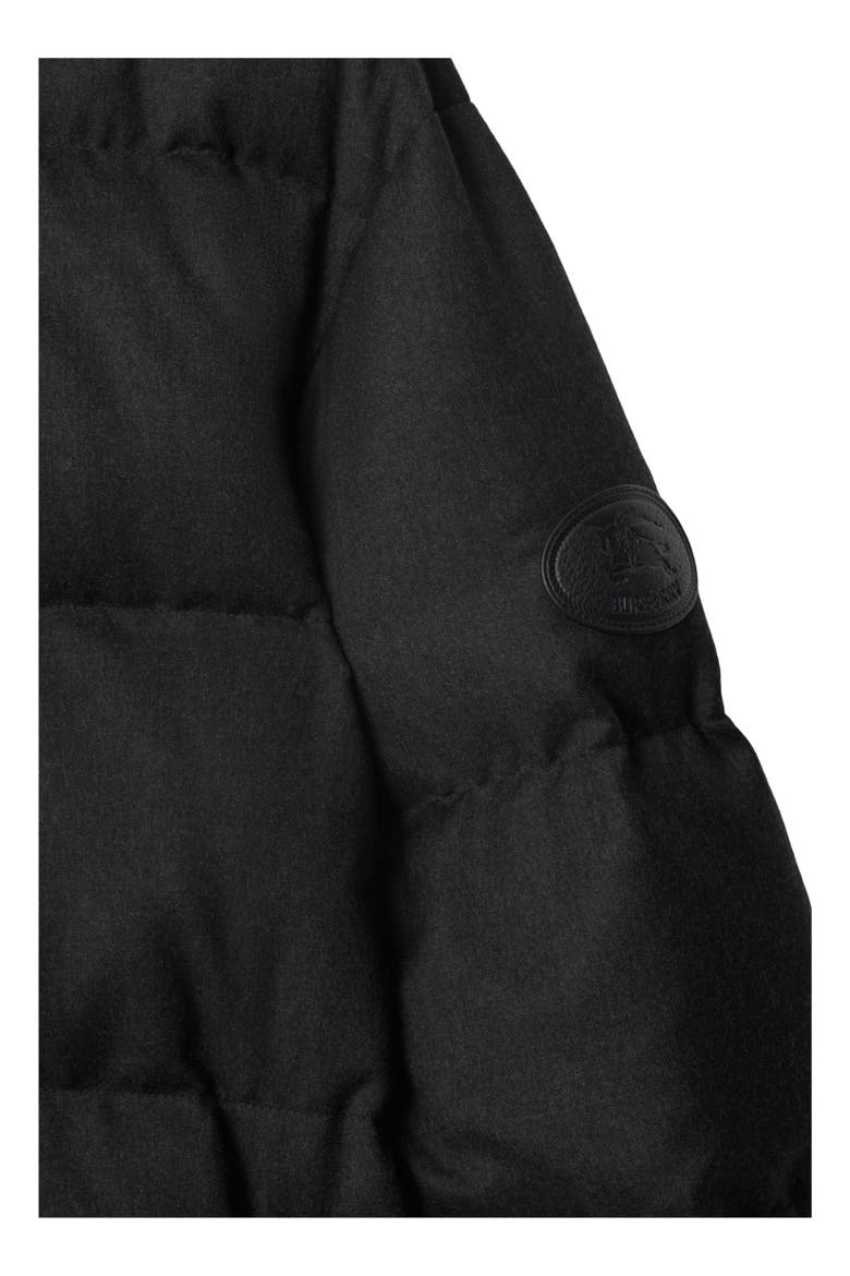 Wool Snowdon Puffer Jacket, Alternate, color, Charcoal grey