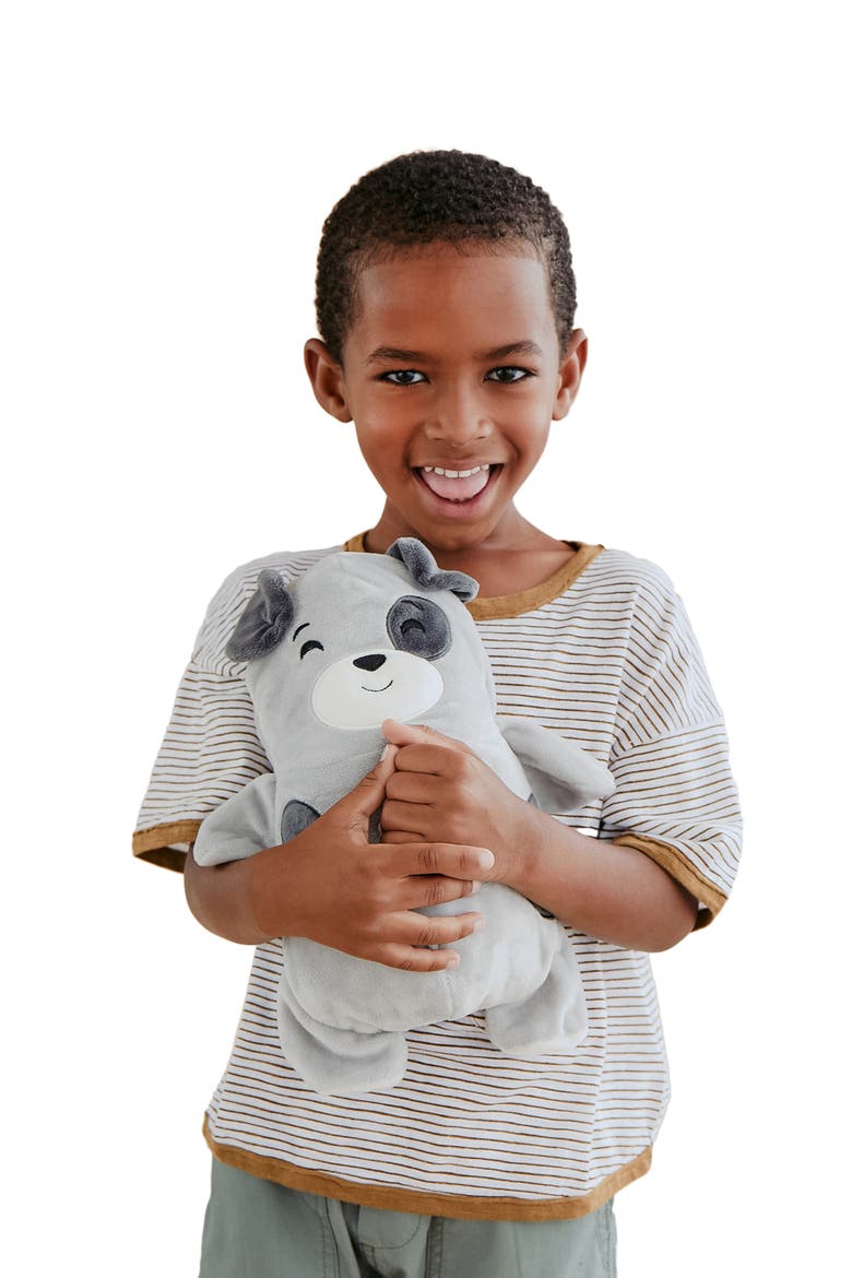 Pimm 2-in-1 Stuffed Animal Hoodie, Alternate, color, GREY MARL MIX