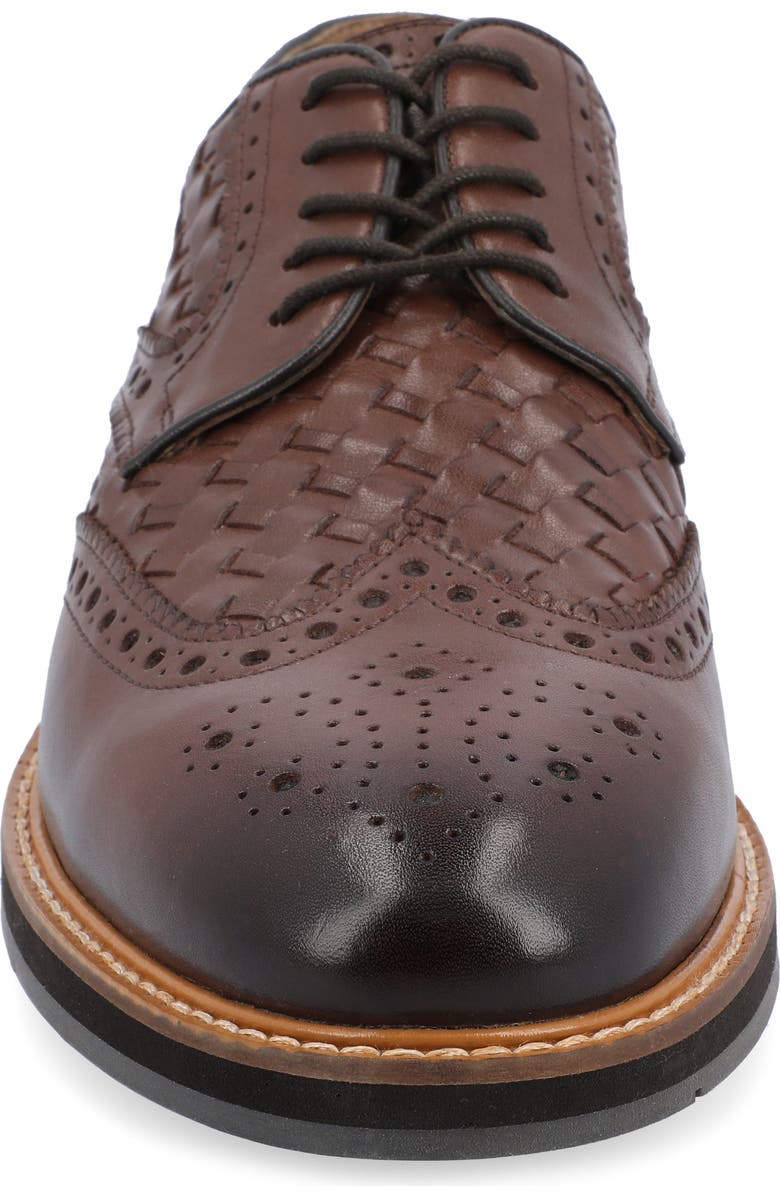 Thomas & Vine Radcliff Wingtip Derby - Wide Width, Alternate, color, Cognac