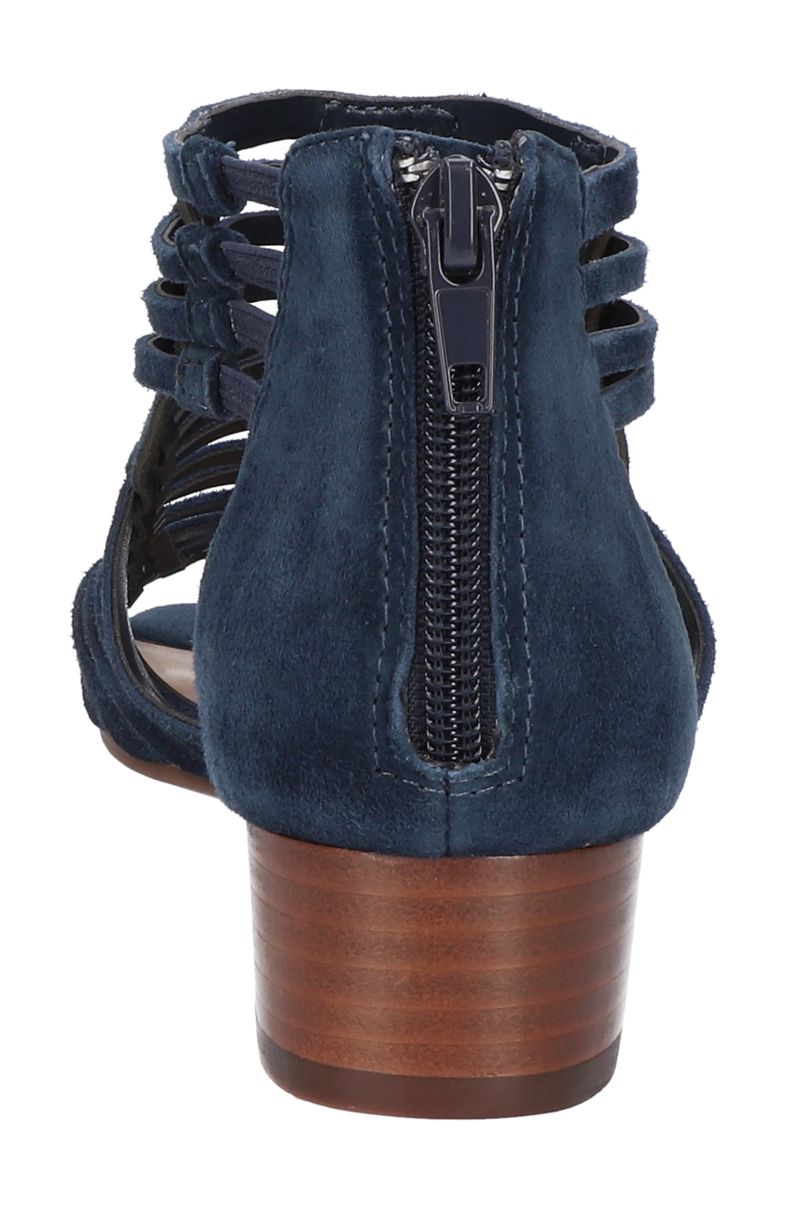 Bella Vita Holden Sandal, Alternate, color, Navy Suede
